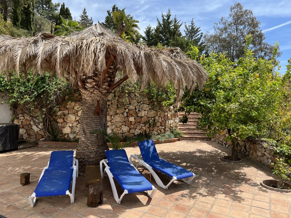 Finca, private pool, sea view for rent in Competa, Costa del Sol, Andalusia.